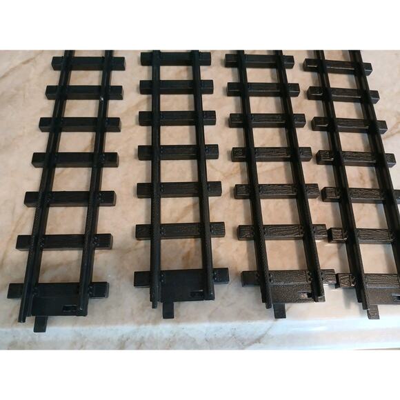 Toy State CAT Caterpillar Construction Express TRAIN TRACKS 8 STRAIGHT Replaceme - Picture 6 of 16